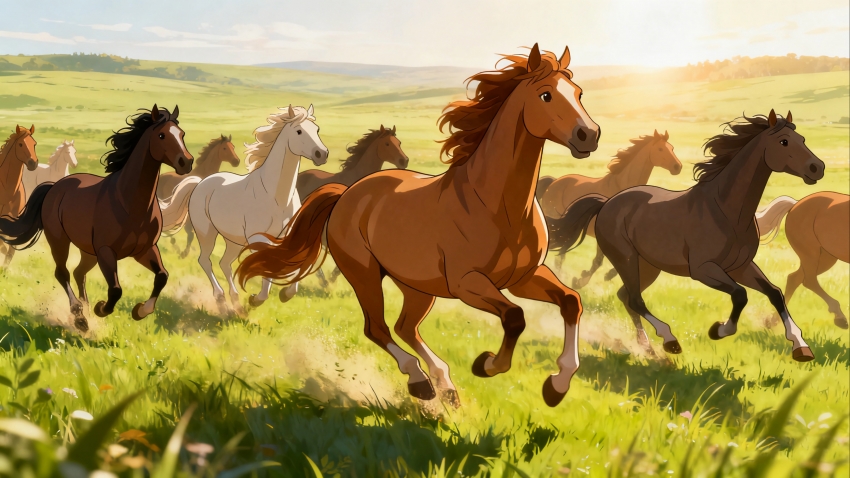 有人影的远景  海明威